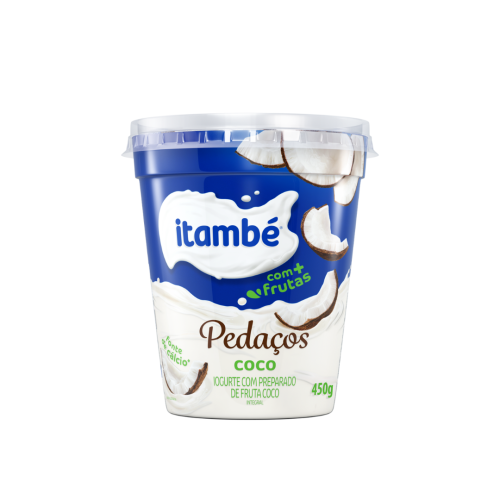 ITAMBÉ IOGURTE PEDAÇOS COCO 450G
