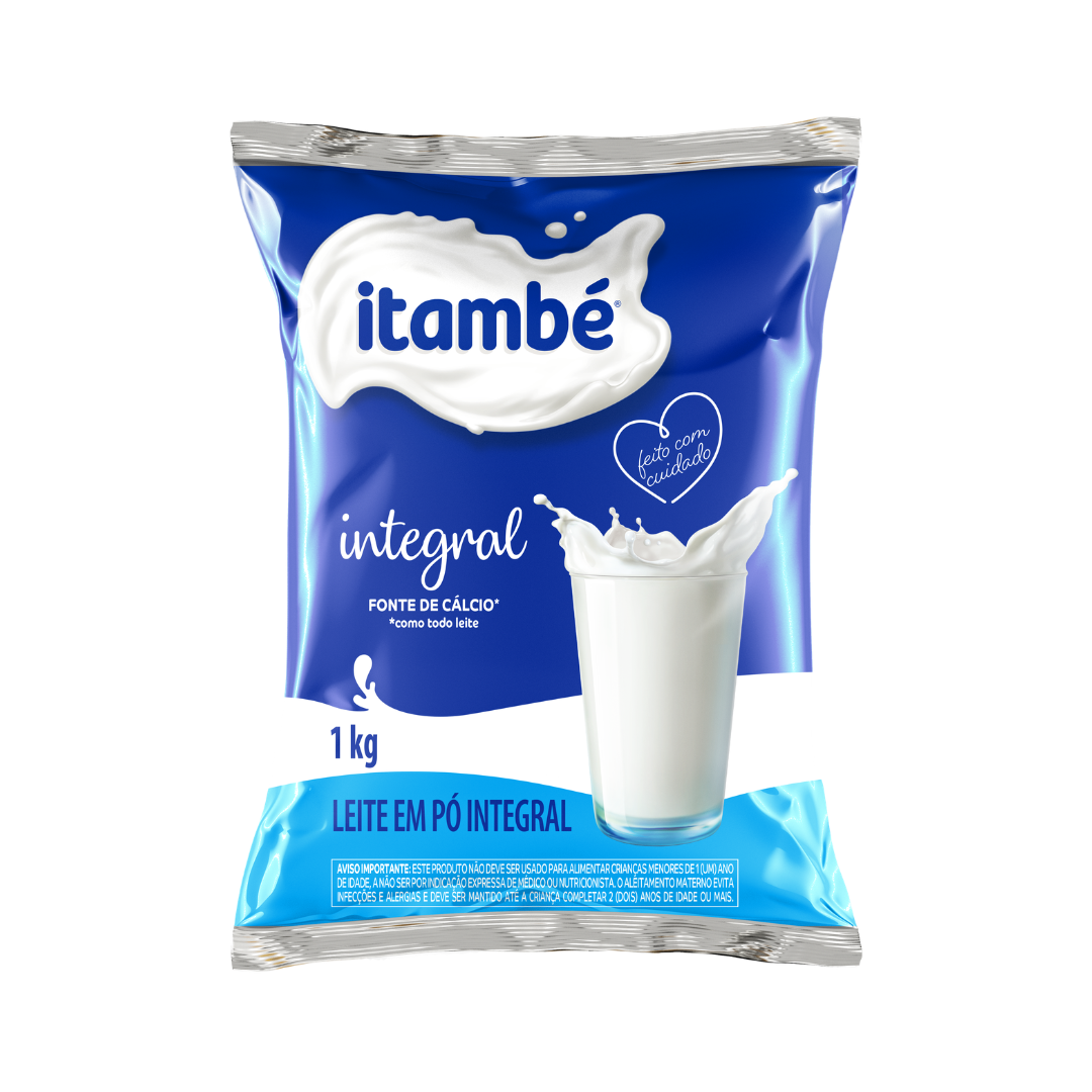 ITAMBÉ LEITE EM PÓ INTEGRAL 1KG