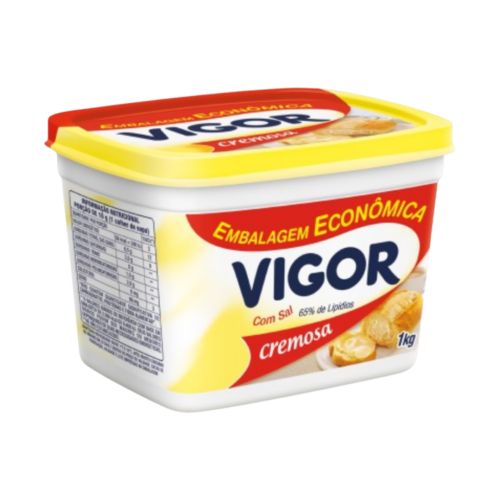 Vigor margarina com sal cremosa 1KG