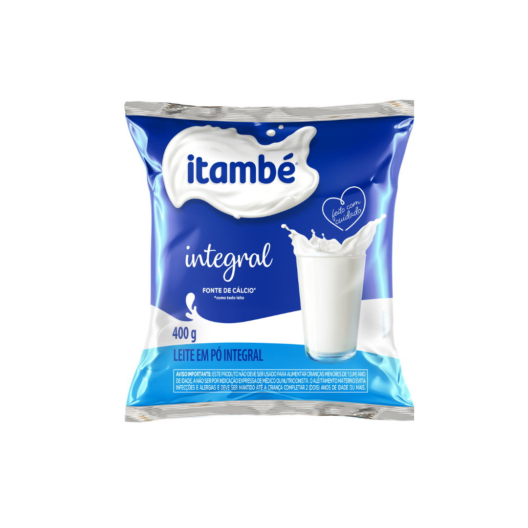 ITAMBÉ LEITE EM PÓ INTEGRAL 400G