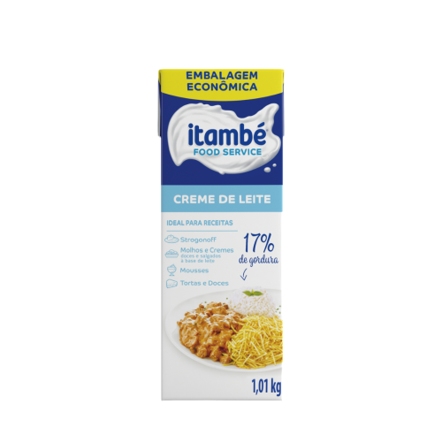 Itambé Creme de leite 17% de gordura 1,01kg