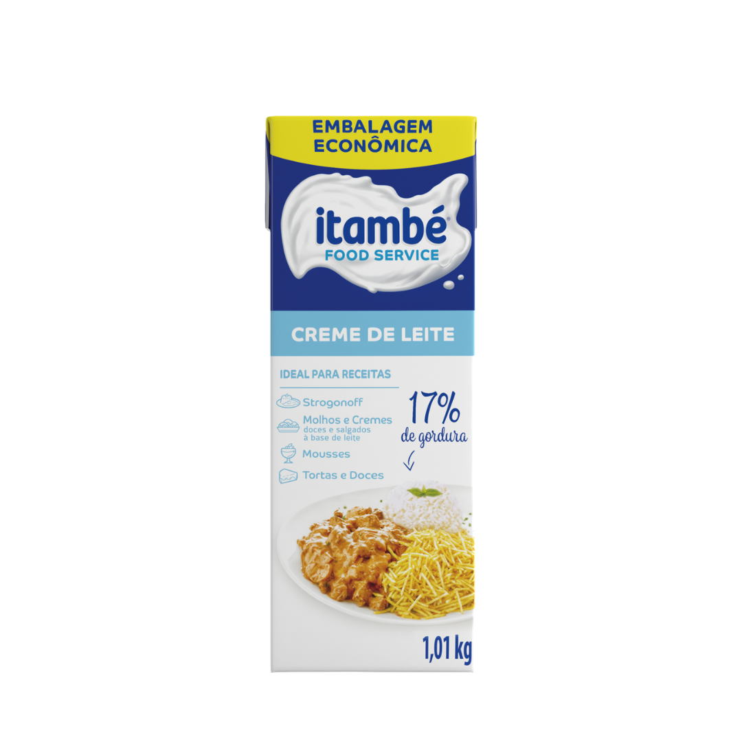 Itambé Creme de leite 17% de gordura 1,01kg