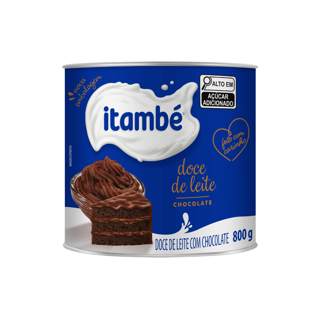 ITAMBÉ DOCE DE LEITE CHOCOLATE 800G