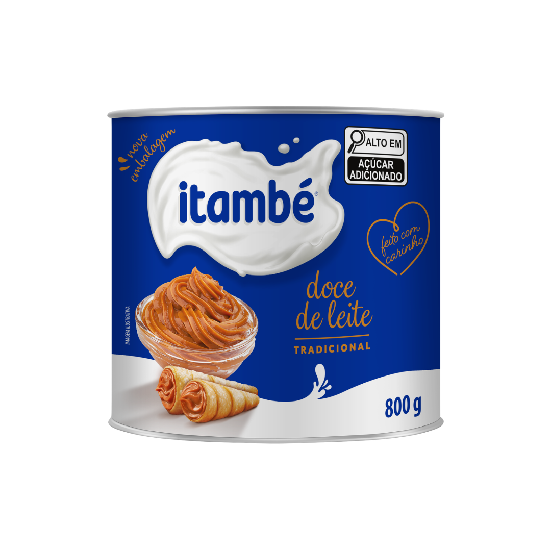 ITAMBÉ DOCE DE LEITE TRADICIONAL 800G
