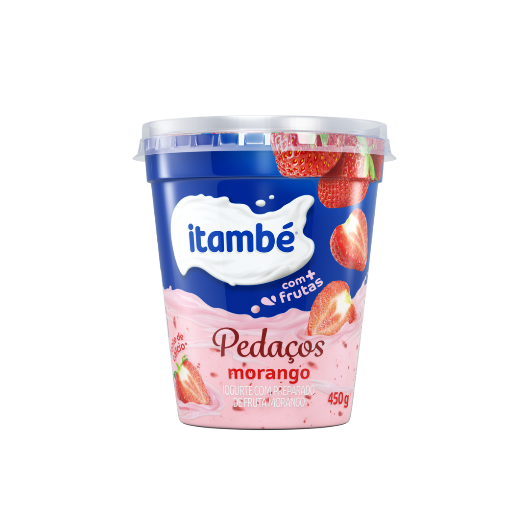Itambé Iogurte Morango pote 450g