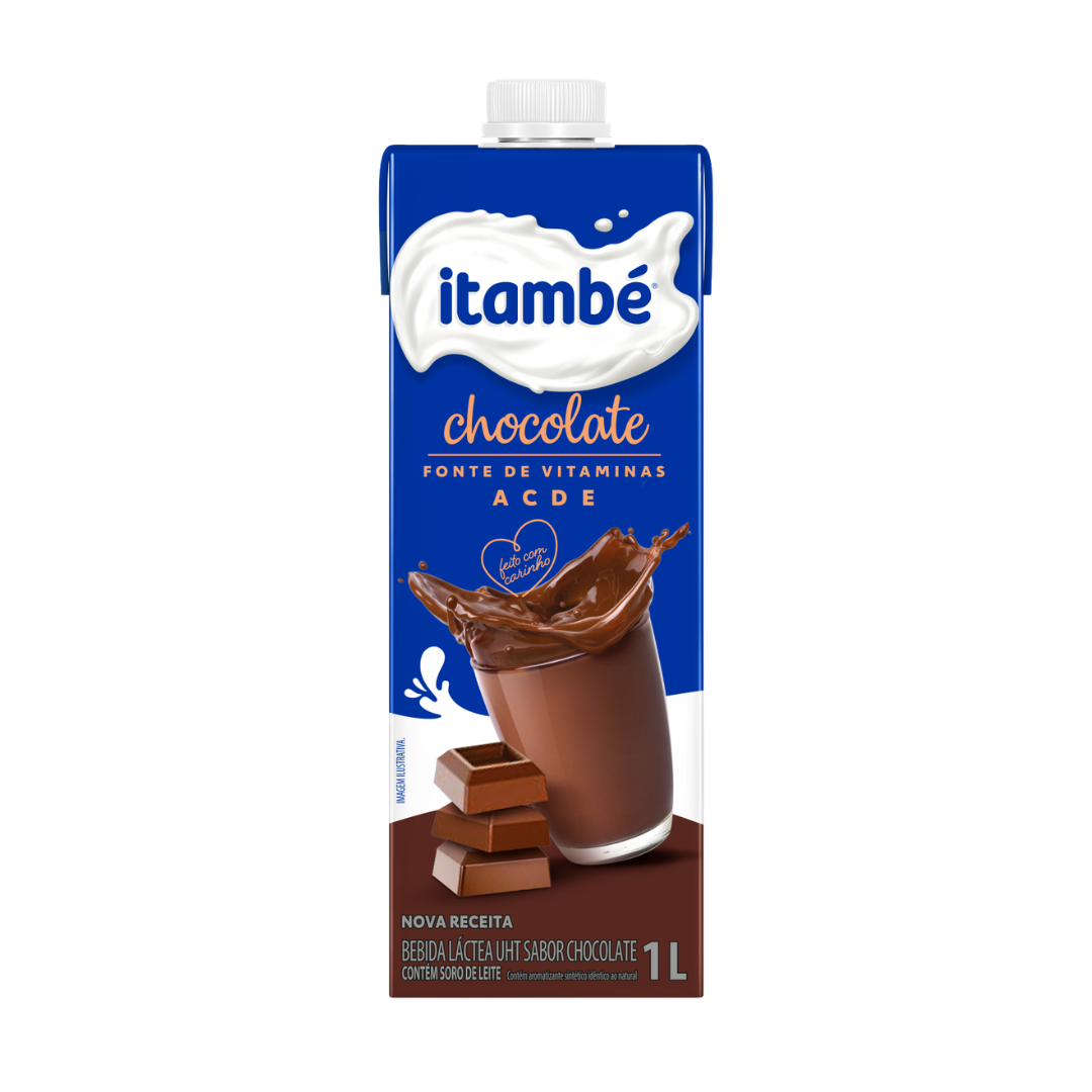 ITAMBE BEBIDA LACTEA SABOR CHOCOLATE 1L