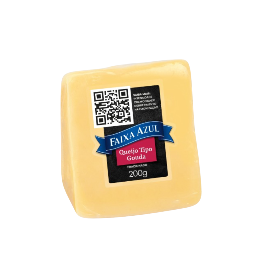 Faixa Azul queijo tipo gouda 200G
