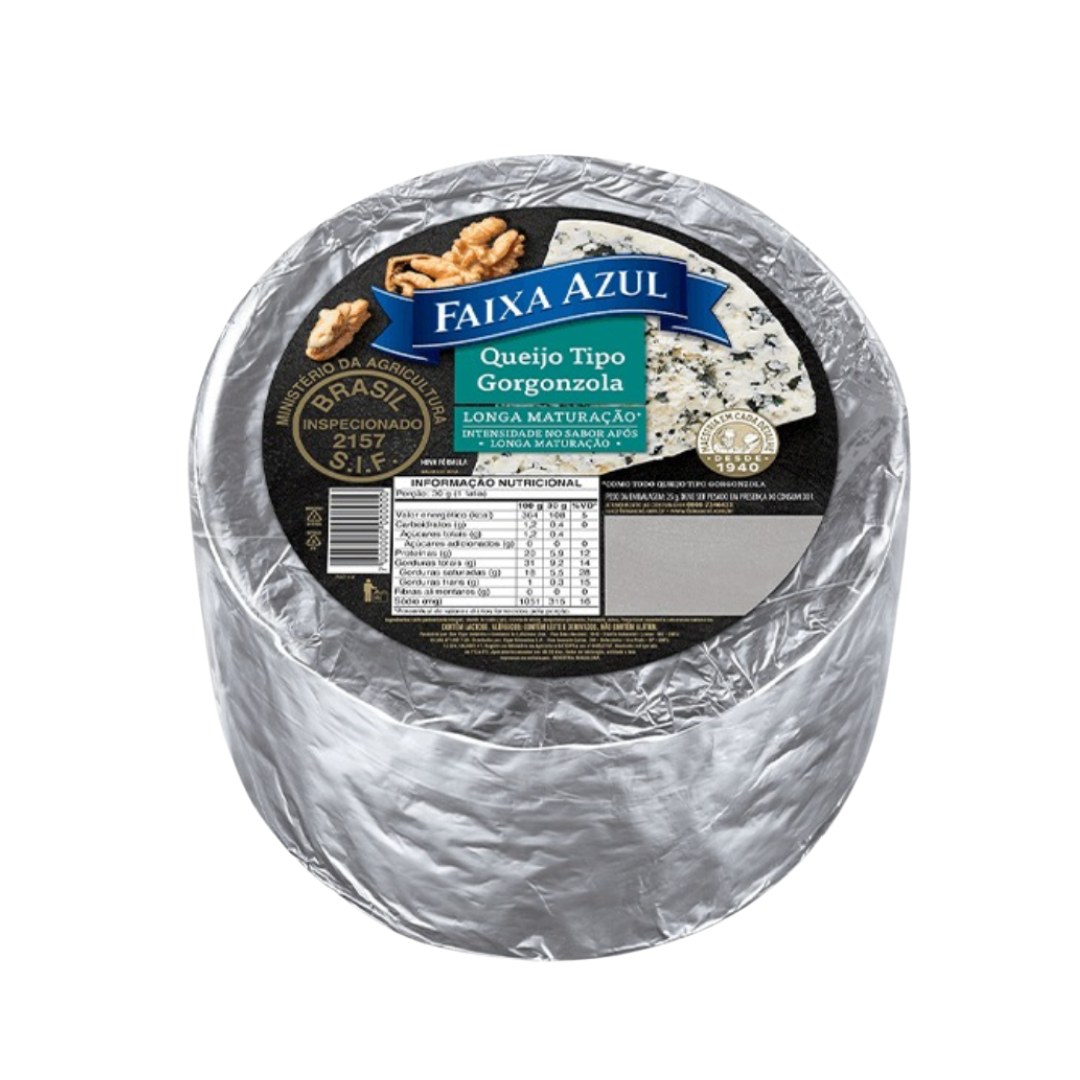 Faixa Azul queijo tipo gorgonzola