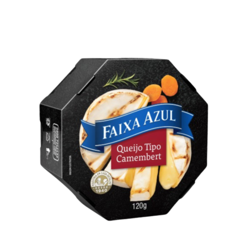 Faixa Azul queijo tipo camembert 120G
