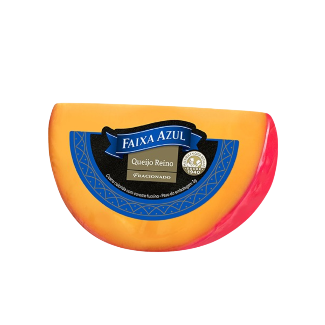 Faixa Azul queijo reino fracionado