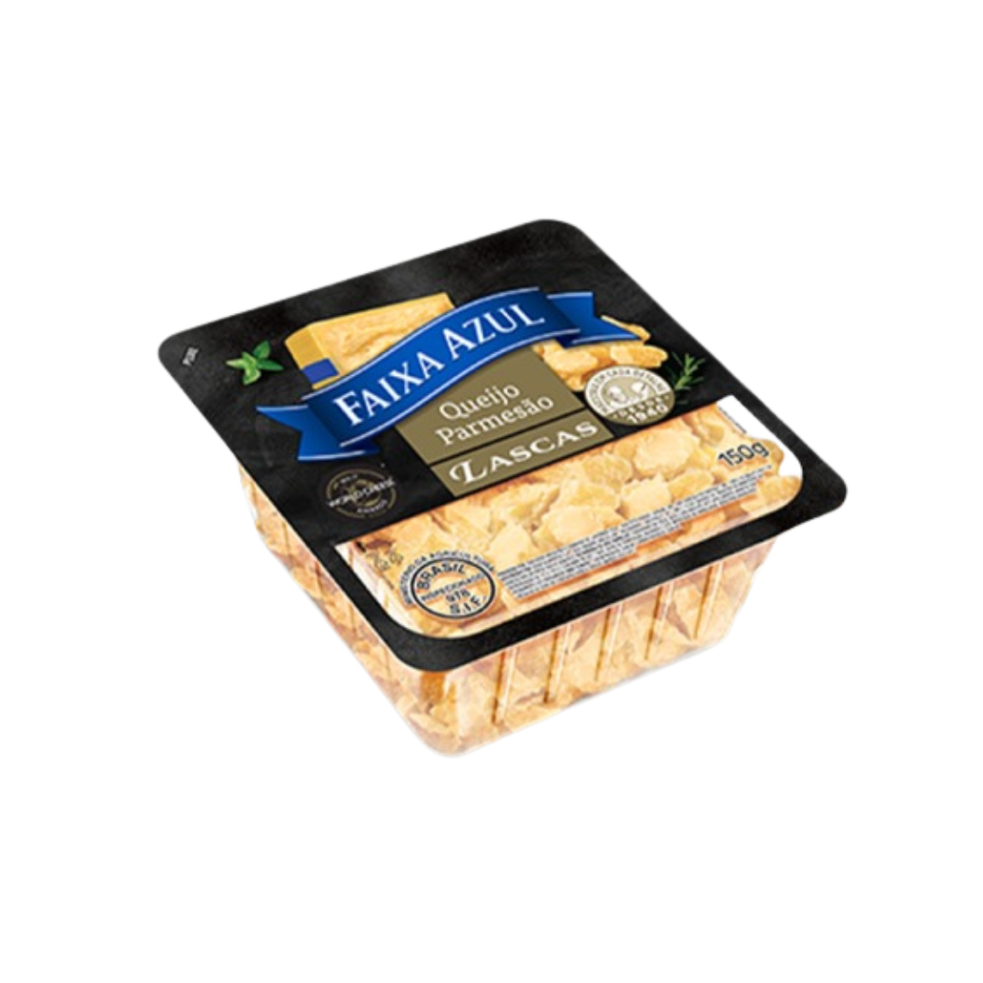 Faixa Azul queijo parmesão lascas 150G