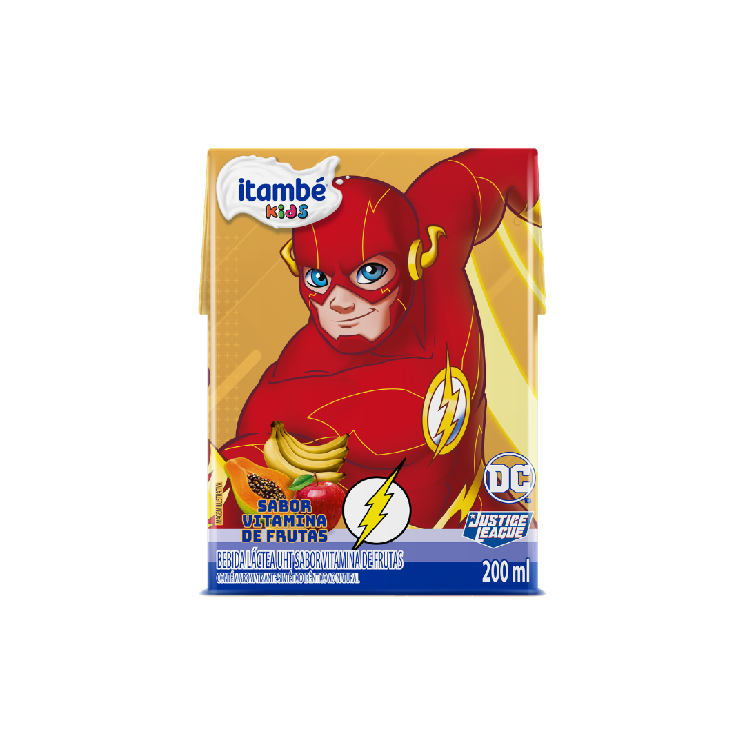 ITAMBÉ KIDS FLASH BEBIDA LACTEA VITAMINA 200G