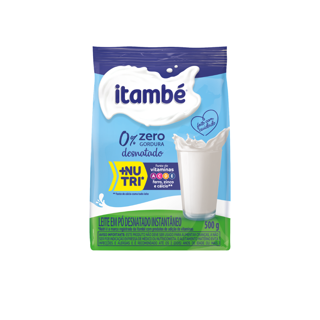 ITAMBÉ LEITE EM PÓ DESNATADO ZERO GORDURA