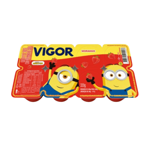 Vigor minions sabor morango 320G