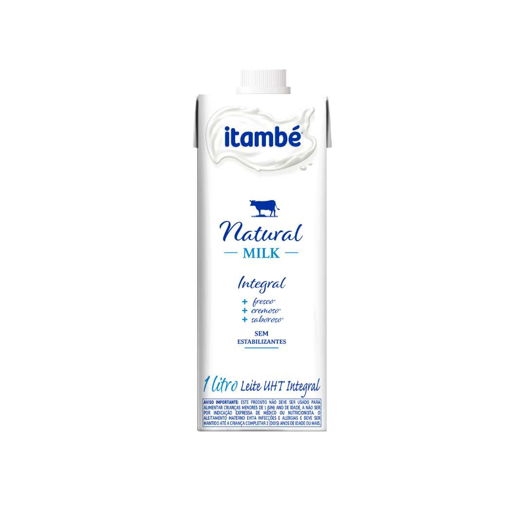 ITAMBÉ NATURAL MILK LEITE INTEGRAL 1L
