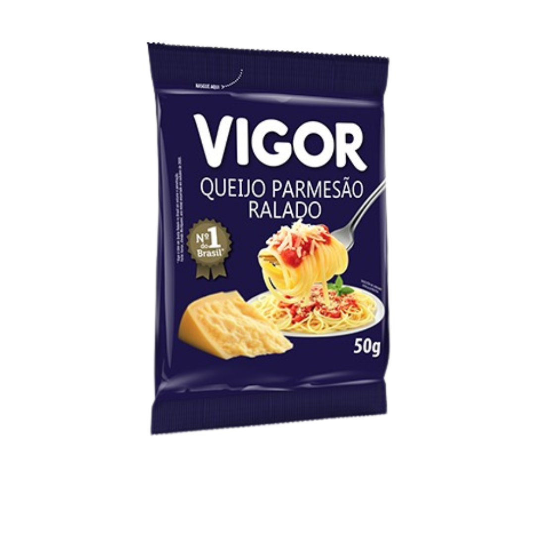 Vigor queijo parmesão ralado 50g